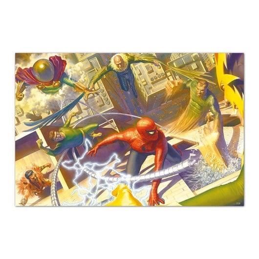 Affisch Spider-Man mot de Sinister Six - 61 x 91cm - Grupo Erik GPE5787