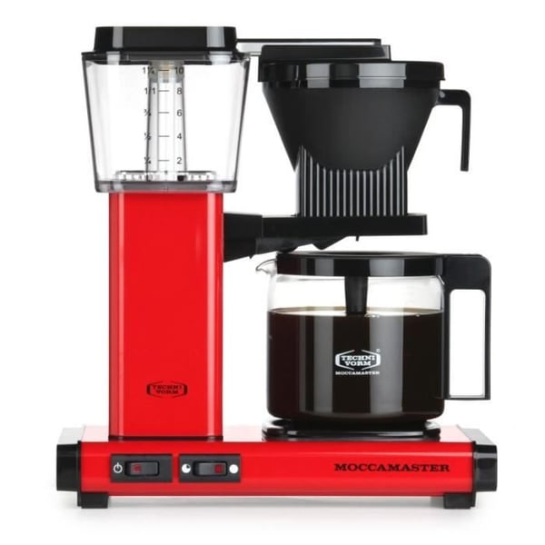 Automatisk kaffebryggare - Moccamaster - Switch - 1520 W - 1,25 liter - Röd