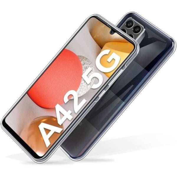 Coque - PHONILLICO - Samsung Galaxy A42 - Silikon Mjuk - Ultra Slim - Transparent