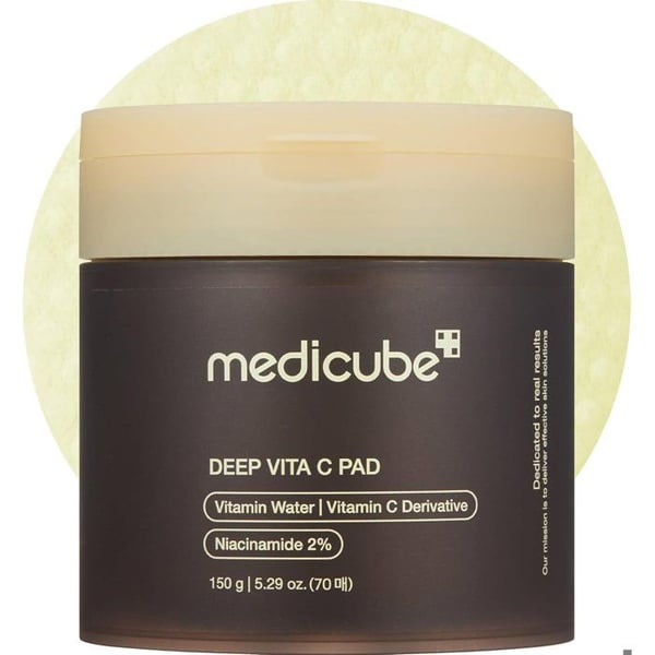 Tonic diskar - MEDICUBE - Deep Vita C Pad - 70st - Vegansk - Upplysande - Exfolierande