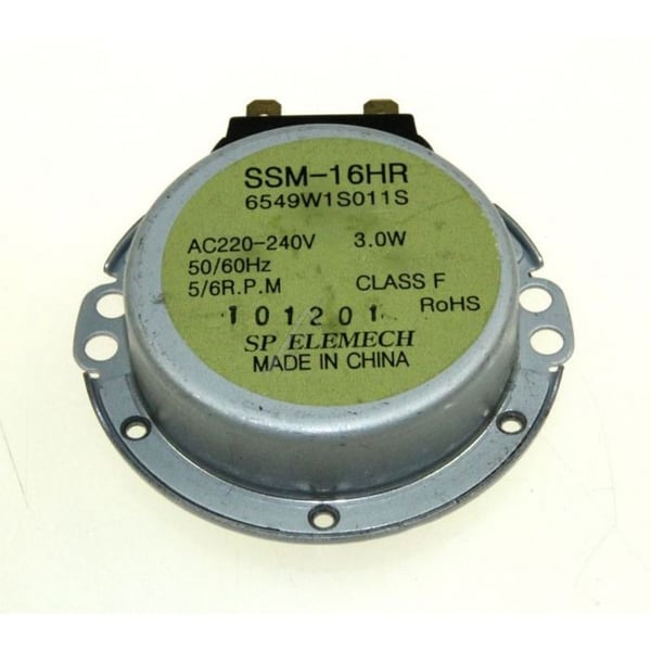 Rotationsplatta för mikrovågsugn LG 6549w1s011s - MPM - Svart - 1070 Watt