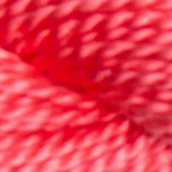 Broderitråd pärlad - DMC - 115 5-892 - Mellanrosa - Storlek 5 - 100% långfibrig bomull