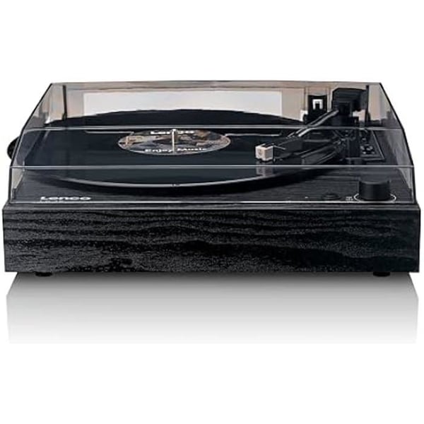 Platina Vinyl - LENCO - LS-15BK - Bluetooth - 2 Högtalare - Mikrofon AT3600L