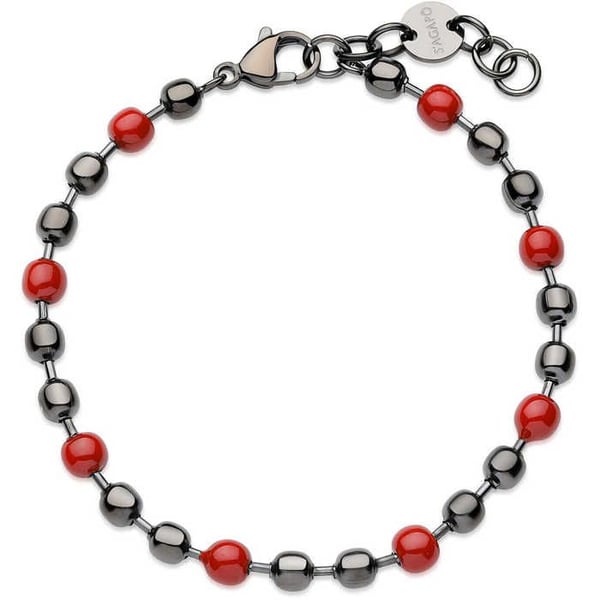 Armband - Röd Stål - Sagapò - SRP69