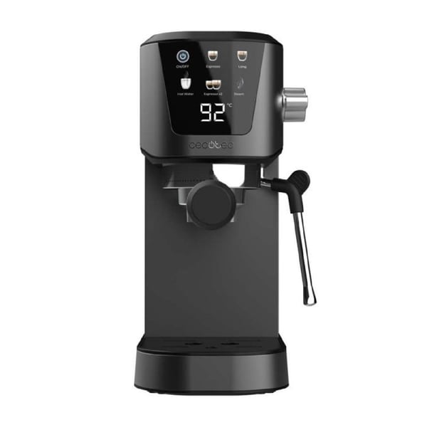 Cecotec Espresso- ja cappuccinokone Cafelizzia 20 Touch. 1 350 W, 20 baaria, kosketusnäyttö, höyrysuutin, 1 litran vesitankki.