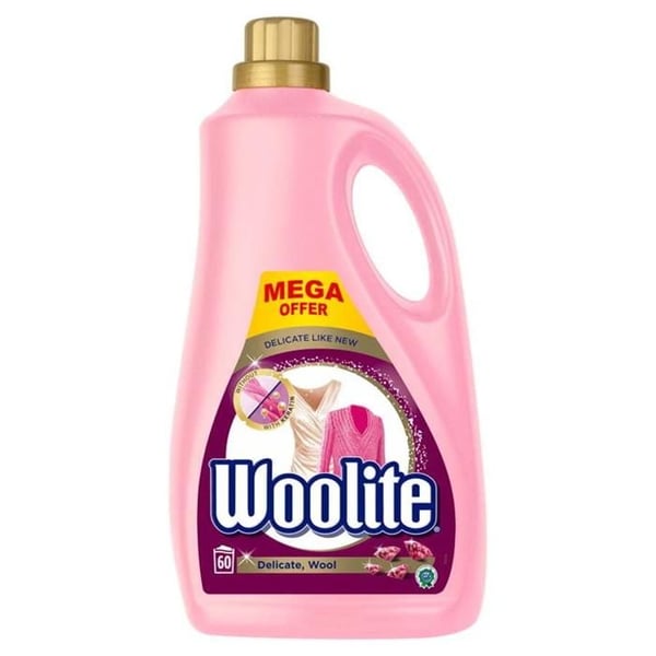 Textil Deodorisant - Woolite - Delikat 3,6 L - Fiber skydd - Mjuk rengöring