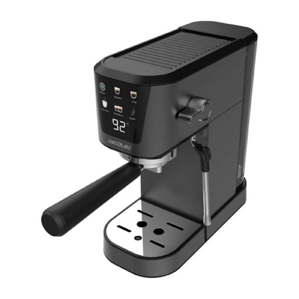 Cecotec Espresso- ja cappuccinokone Cafelizzia 20 Touch. 1 350 W, 20 baaria, kosketusnäyttö, höyrysuutin, 1 litran vesitankki.