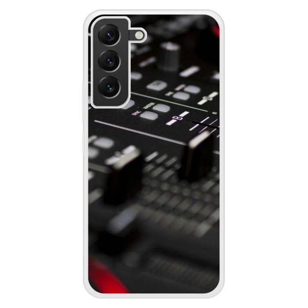 Siliconförstärkt hölje med tryck kompatibel med Samsung Galaxy S22 Plus Dj Mixer