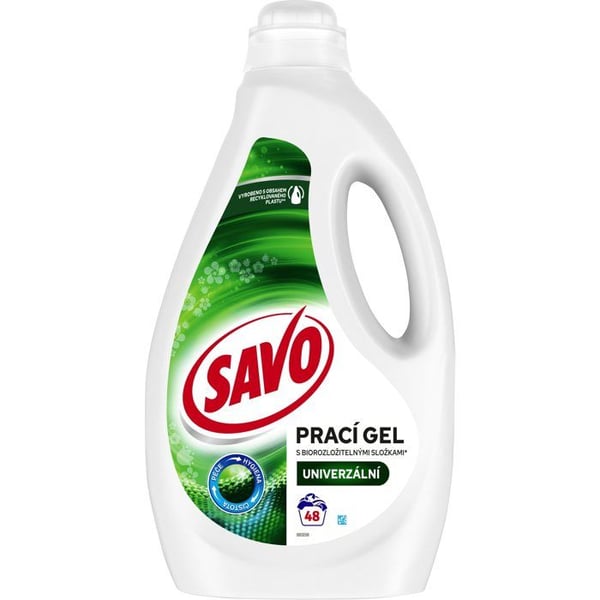 SAVO Universal tvättgel 2,4 l (48 tvättar) SAVO Universal tvättgel 2,4 l (48 tvättar)
