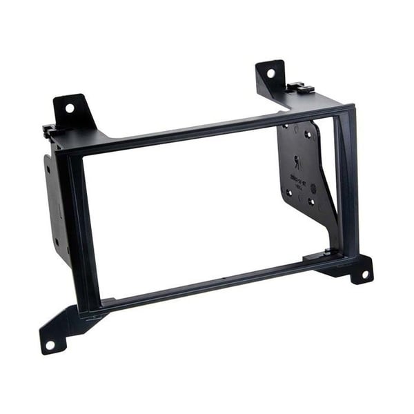 2-DIN-fasadanpassare för Hyundai Santa Fe 2009 > svart