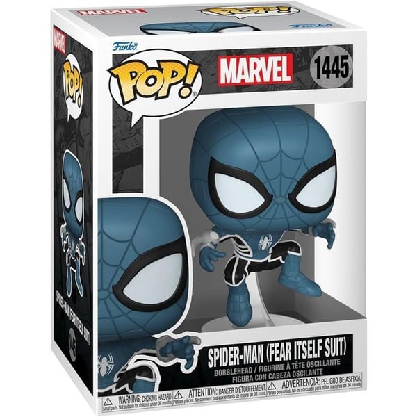 Figurine - FUNKO - N° 1445 - Spider-Man (Fear Itself Suit) - Vinyle - 9 cm - Blande