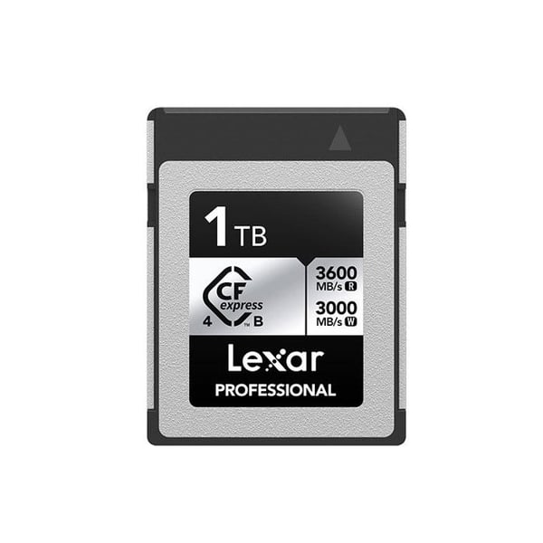 LEXAR CFexpress Pro Silver Typ B 4.0 Serie 1 To 3600R/3000W