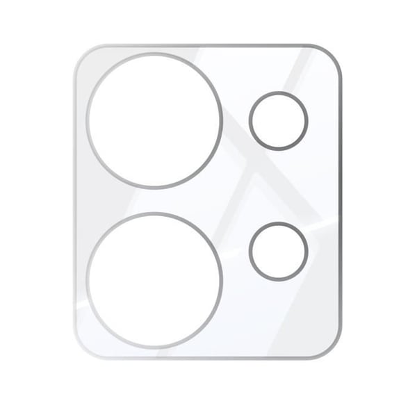 Kameraskydd - AVIZAR - Pack 2x - 3D-böjt härdat glas - Transparent - Reptålig