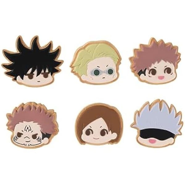Charm Patisserie Assortiment - MEGAHOUSE - Jujutsu Kaisen - 6 Kakor - Charmkollektion