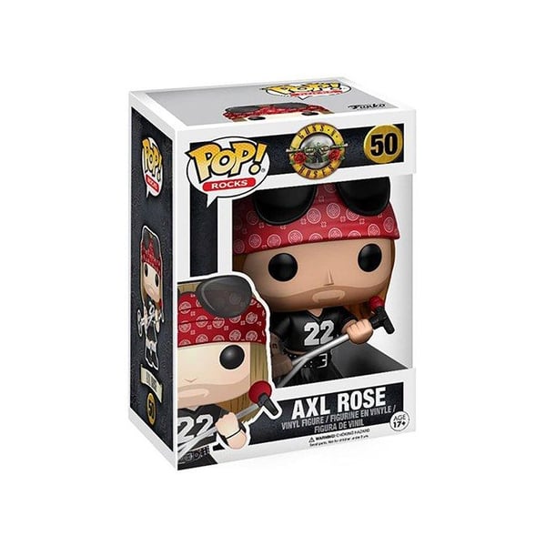 Figur - Funko Pop! - Guns'N Roses - Axl Rose - 10 cm - Under officiell licens