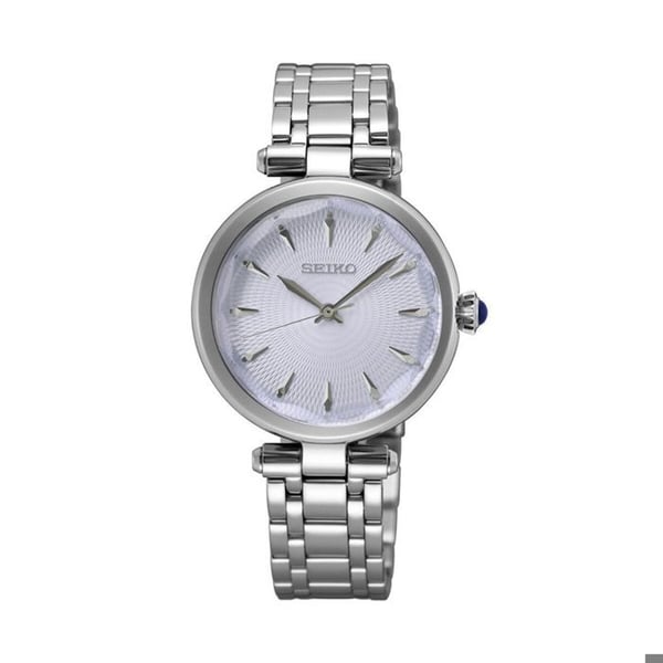 Armbandsur - SEIKO - SRZ553P1 - Rostfritt Stål - Kvarts - Silverfärgad