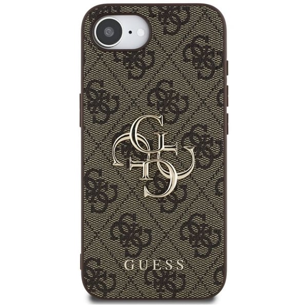 Coque Guess Hardcase 4G Big Logo för iPhone 16e - Svart