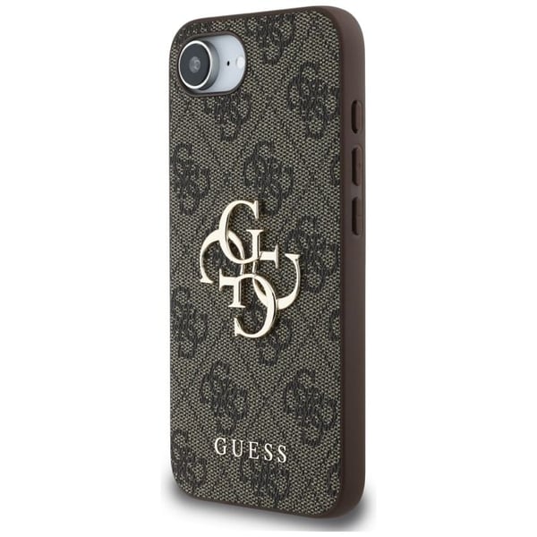 Coque Guess Hardcase 4G Big Logo för iPhone 16e - Svart