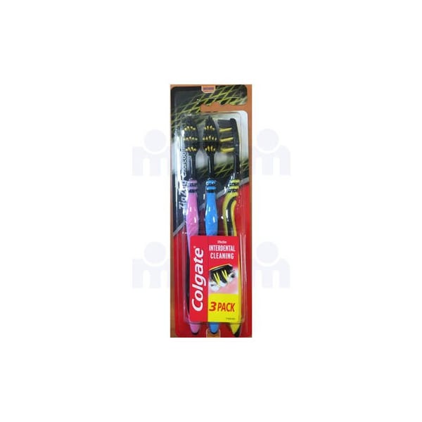 Tandborste - COLGATE - Zig Zag - Kol - Tunga skrapa - Hypoallergen