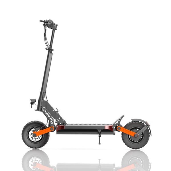JOYOR S8-S-Z Flexibel Dubbelmotor El-scooter - Motor 600W*2 Batteri 48V26AH 10-tum Däck - Svart