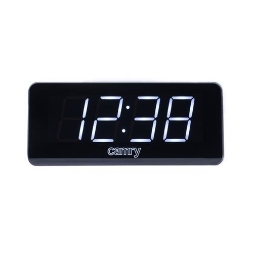 Digital väckarklocka - CAMRY - CR 1156 - Färg Svart, Grå - LED-skärm 1.8'' - Inbyggd FM-radio