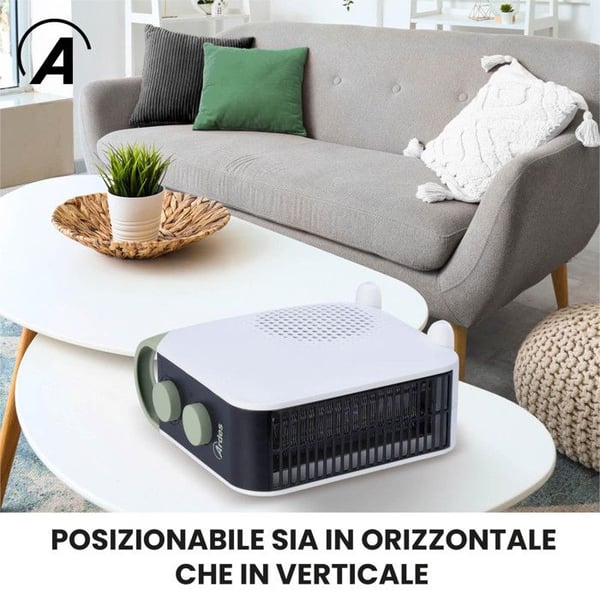Ardes Termoventilaatikko AR4F15 Valkoinen 2000W Vaakasuuntainen/Pystysuuntainen