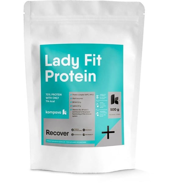 Kompava LadyFit 500g, choklad-körsbär