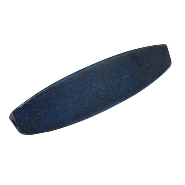 Rayher - Bayong träpärla Blå jeans Olive 1 x 4 cm