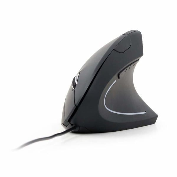 Ergonomisk mus - GEMBIRD - MUS-ERGO-01 - USB - Optisk - 6 knappar - Svart