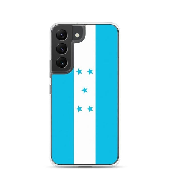 Mobilskal - Officiell Honduras - Samsung Galaxy S23 Plus - Flagga - Mjuk - Flerfärgad