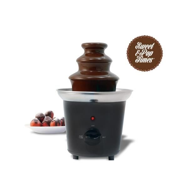 Fondue choklad fontän liten mini ficka apparat
