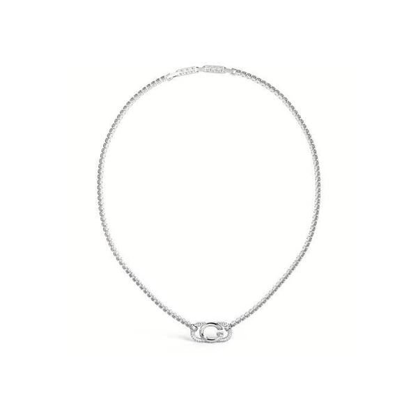 Collier - GISS - Åh min Gud - Silver - Kristaller - Kvinna