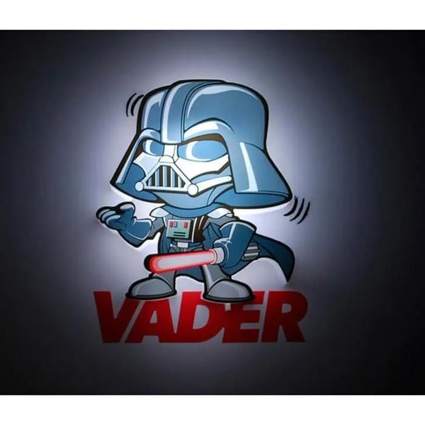 Mini lampa 3D Light FX Darth Vader 3D