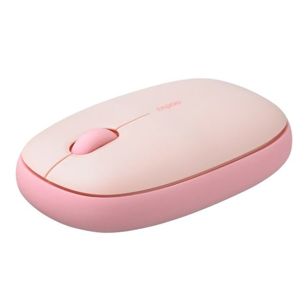 Trådlös Optisk Mus - RAPOO - M660 - 1300 DPI - Tyst - Rosa