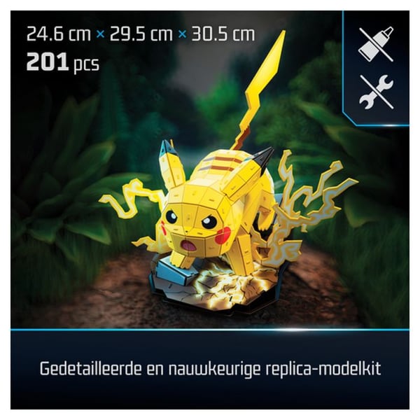 4D Bygg PIKACHU - Pokemon