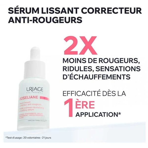 Uriage Roseliane serum mod rødme og fine linjer 30ml