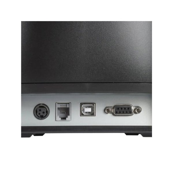iggual TP7001 Termisk Kvittoskrivare Dual USB+RS232 Svart