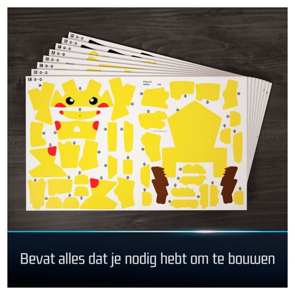 4D Bygg PIKACHU - Pokemon
