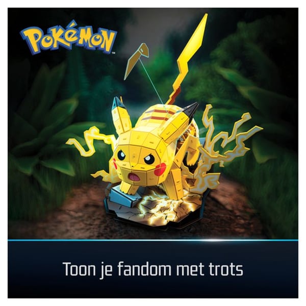 4D Bygg PIKACHU - Pokemon