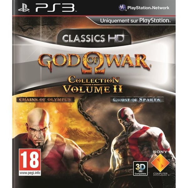 GOD OF WAR KERÄYS 2 / PS3-pelikonsoli- USED