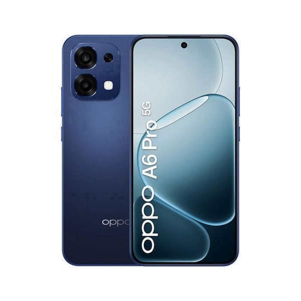 Smartphone 5G - OPPO A6 Pro - 8GB RAM - 256GB - Stjerneskær - AMOLED-skærm 6,57" - 6500mAh - Hurtig opladning 80W