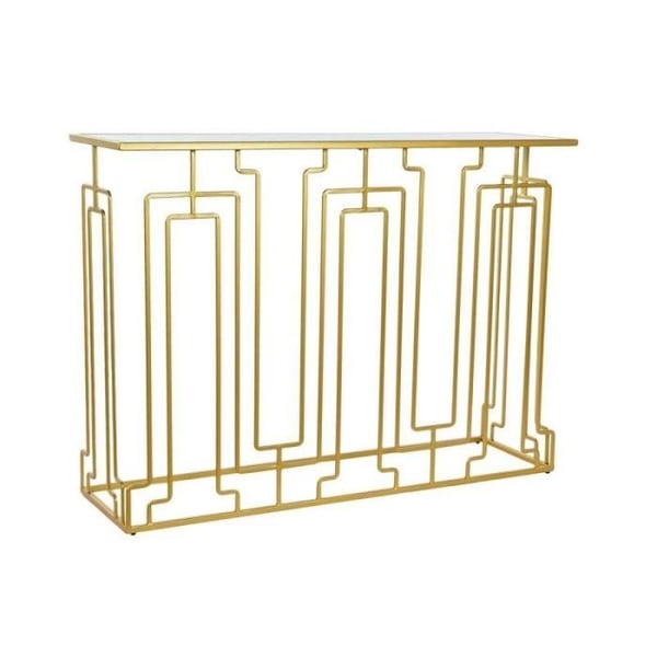 Bordstablett - LANA DECO - Thyann - Guld Spegel - Metall - 110 x 32 x 79 cm- USED