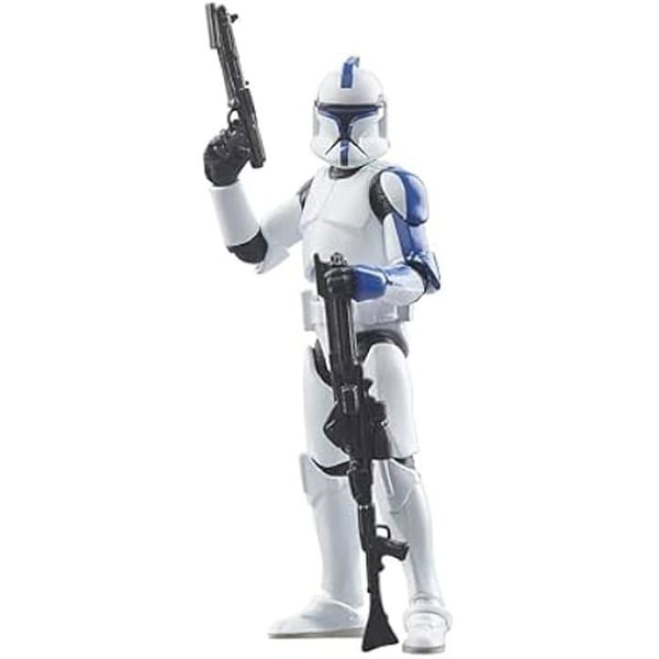 Figur - STAR WARS - Luitenant Klon (Teth) - 9,5 cm - Premium Ledningar - Inkluderade Tillbehör