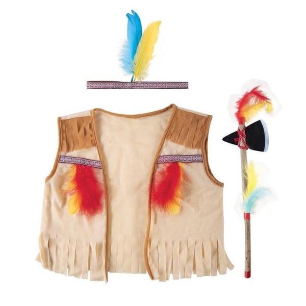 Kostym - LITEN CLOWN - Indiskt set - Uni storlek - Unisex - 3 till 10 år