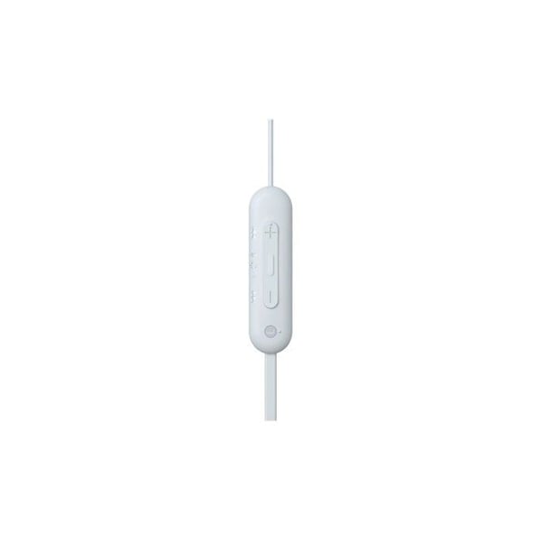 Vattentäta trådlösa in-ear hörlurar vita - 25 timmars batteritid - SONY WI-C100 - Tillbehör - HÖG-TEK
