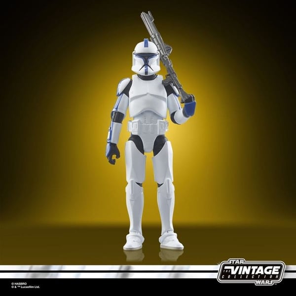 Figur - STAR WARS - Luitenant Klon (Teth) - 9,5 cm - Premium Ledningar - Inkluderade Tillbehör
