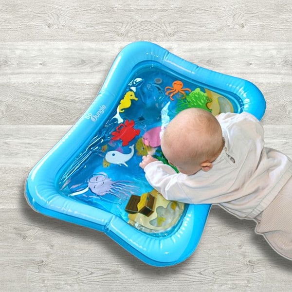 Bo Jungle | Lek- och vattentäcke för baby Havets vänner - Blå - TU