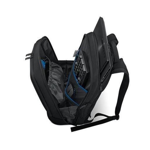 LENOVO Legion PC Laptop 17" rygsæk - Solid og holdbar - Polstret rum - Sort