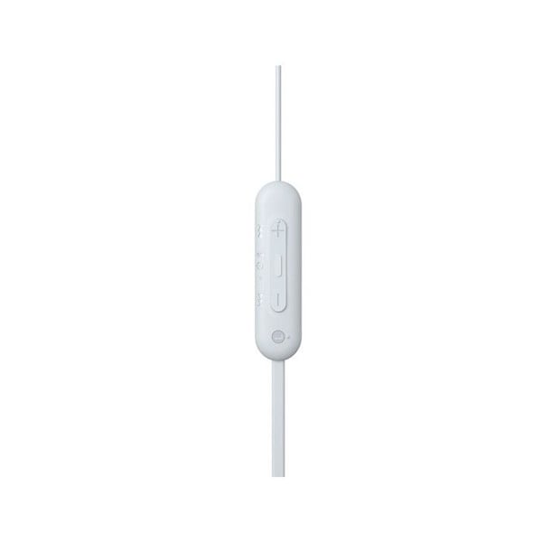 Vattentäta trådlösa in-ear hörlurar vita - 25 timmars batteritid - SONY WI-C100 - Tillbehör - HÖG-TEK