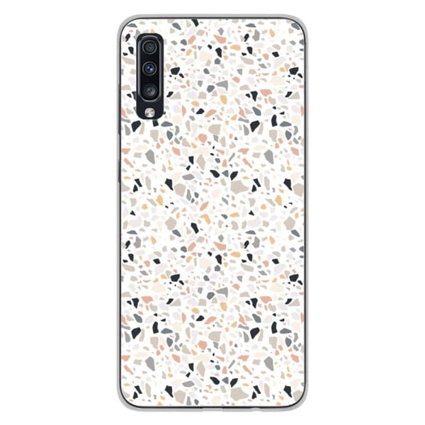 1001Coques - Silikonfodral kompatibelt med Samsung Galaxy A70 - Terrazzo-mönster i färg - Originaldesign tryckt i Frankrike 1001Coques - Silikonfodral kompatibelt med Samsung Galaxy A70 - Terrazzo-mönster i färg - Originaldesign tryckt i Frankrike